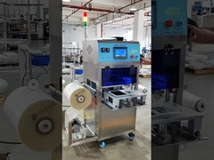 Plastic Meal Tray Sealer New PLUS Fully Automatic Sealing Machine One Out Of Two