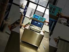 Máy hàn niêm phong kiểu dọc mở rộng với màn hình cảm ứng 7 inch cho khuôn nhiều khoang từ một đến sáu khoang