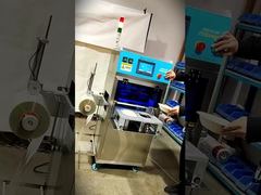 LD802 PLUS Automatic Sealing Machine with Dual-Lane Design for 600-800 Biodegradable Sugarcane Conta